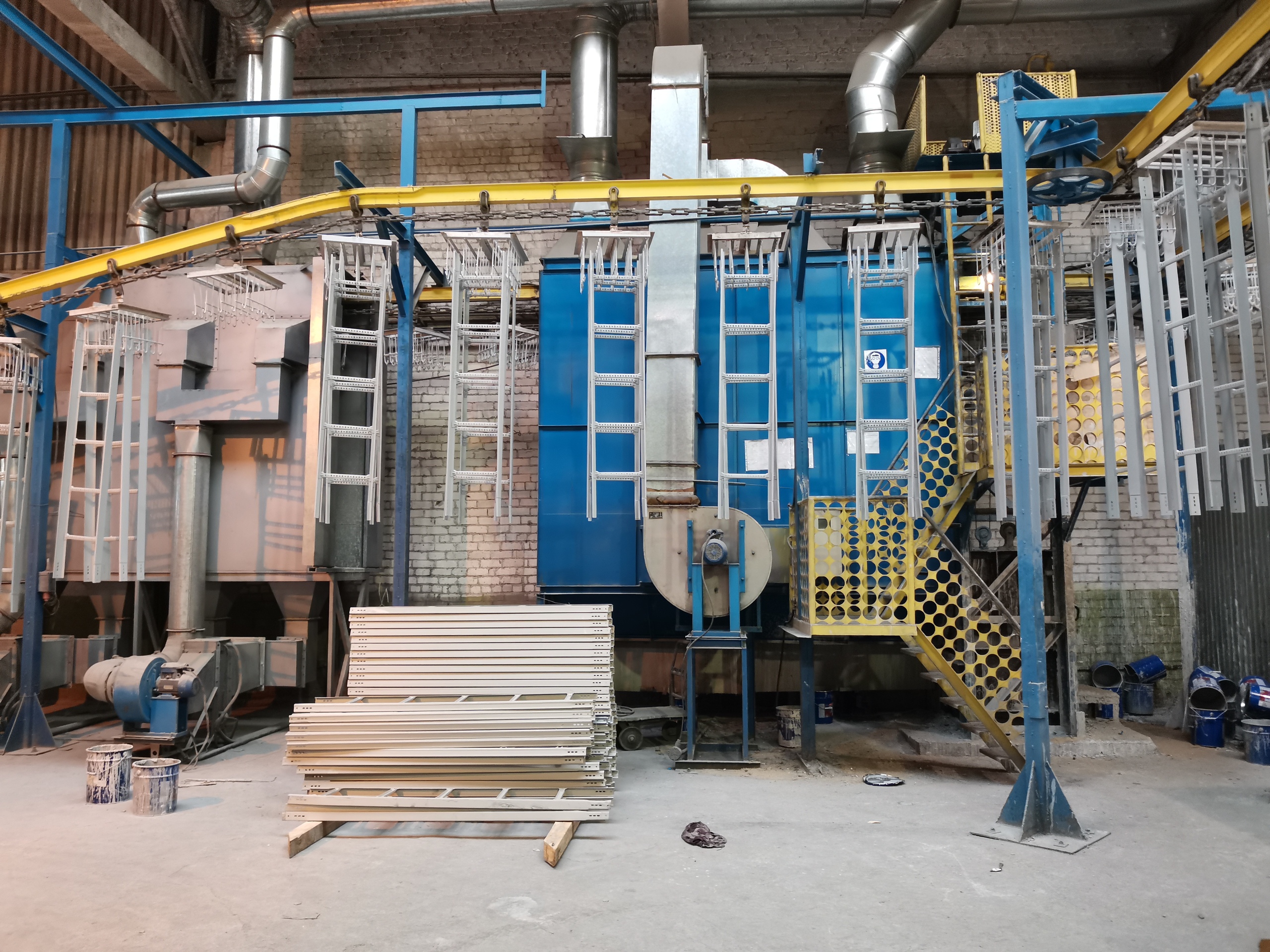 Краска грунтом/эмалью методом окунания/распыления