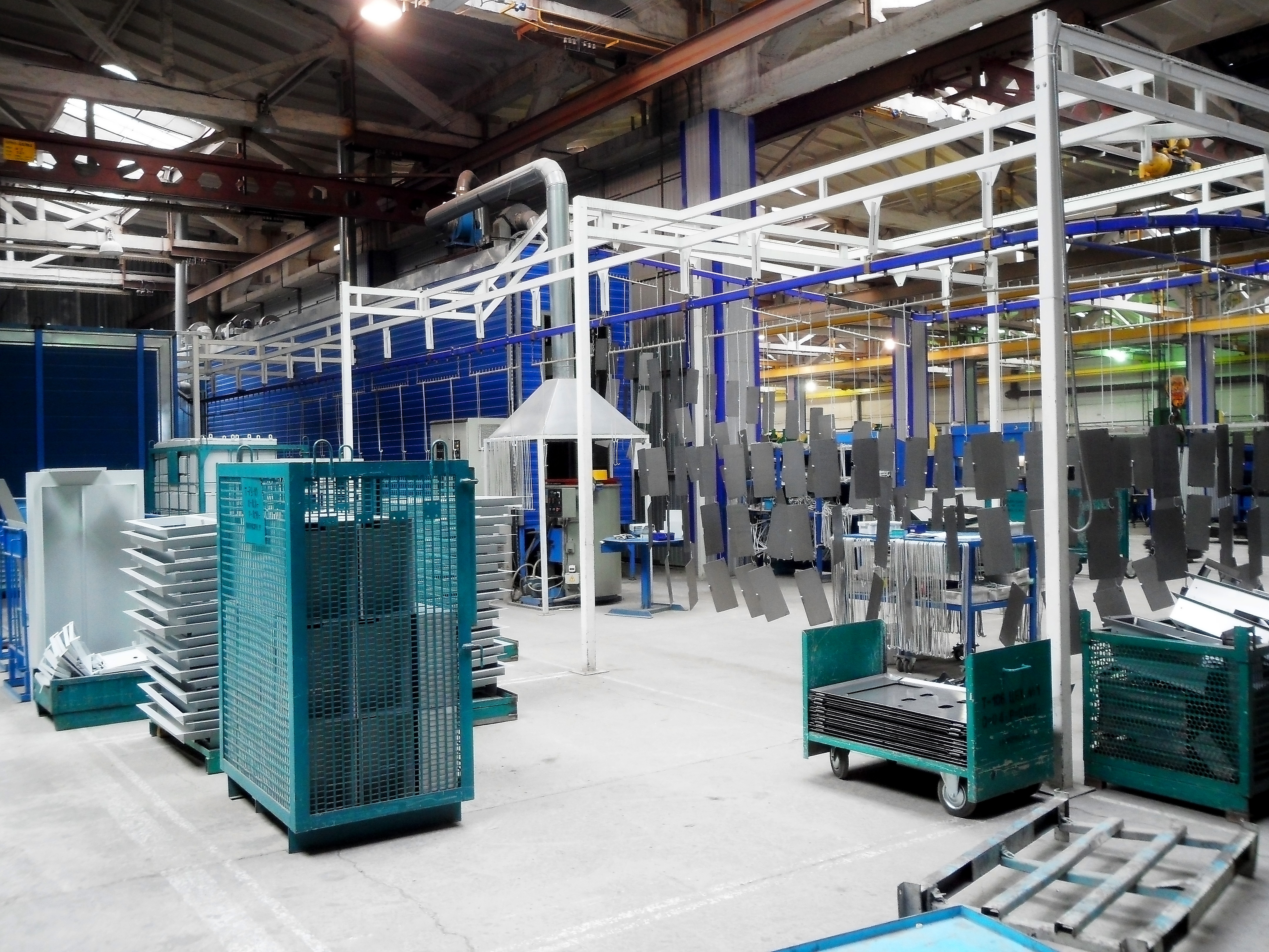 Нанесение полимерно-порошкового покрытия