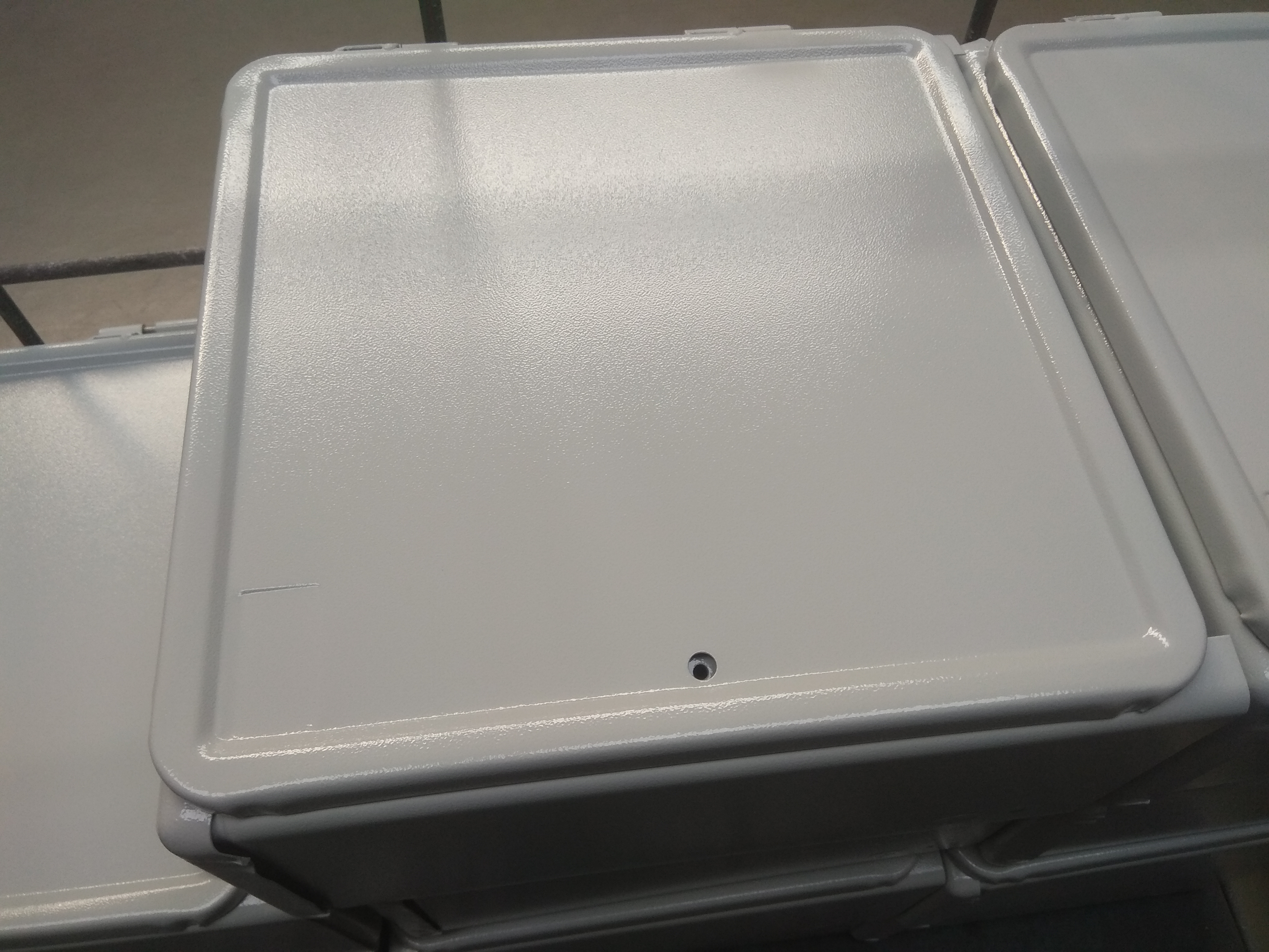 Нанесение полимерно-порошкового покрытия