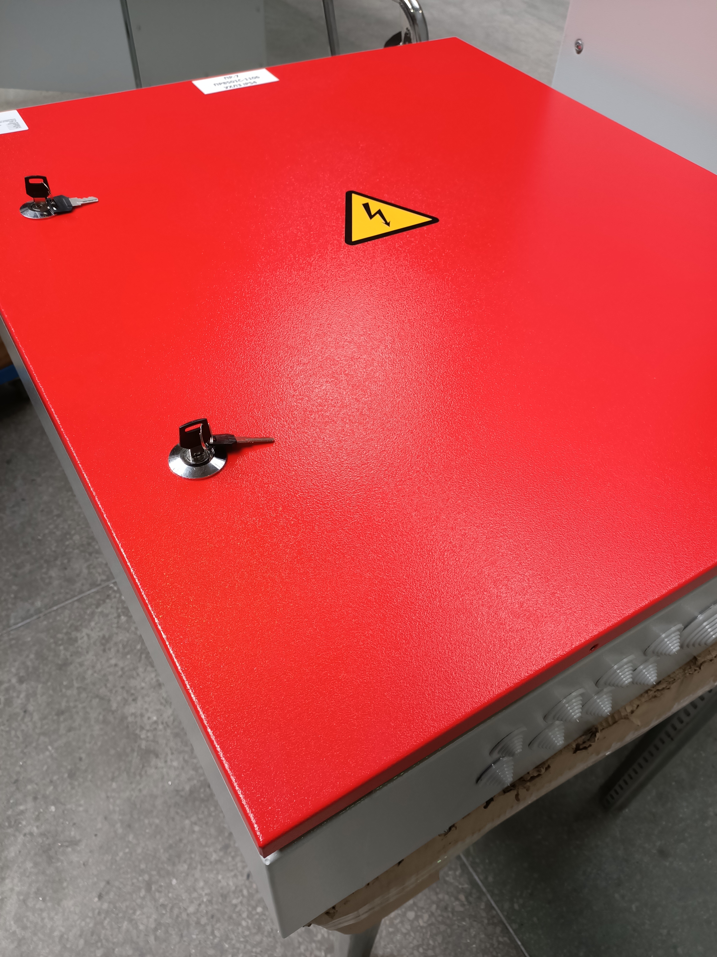 Нанесение полимерно-порошкового покрытия