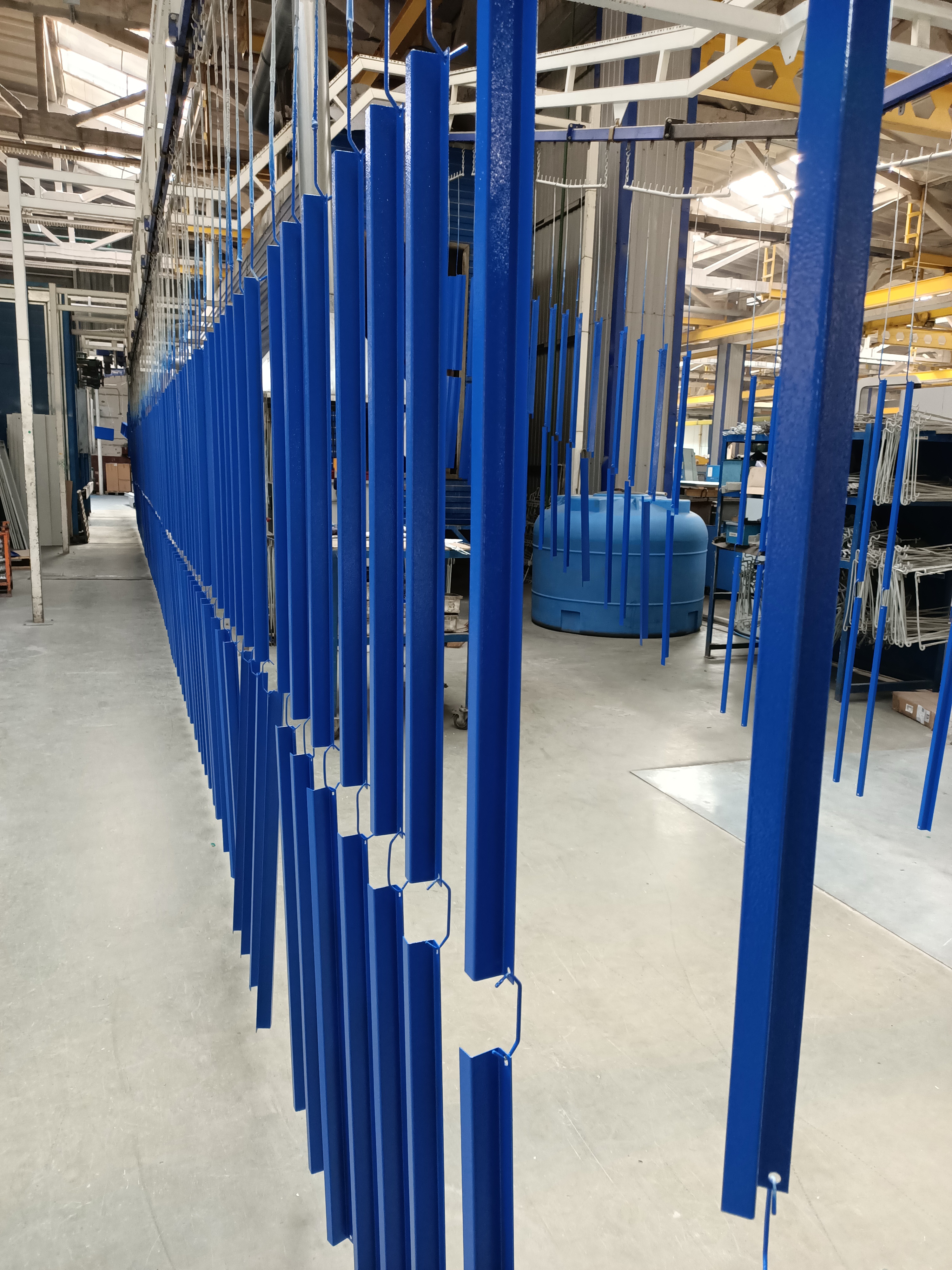 Нанесение полимерно-порошкового покрытия