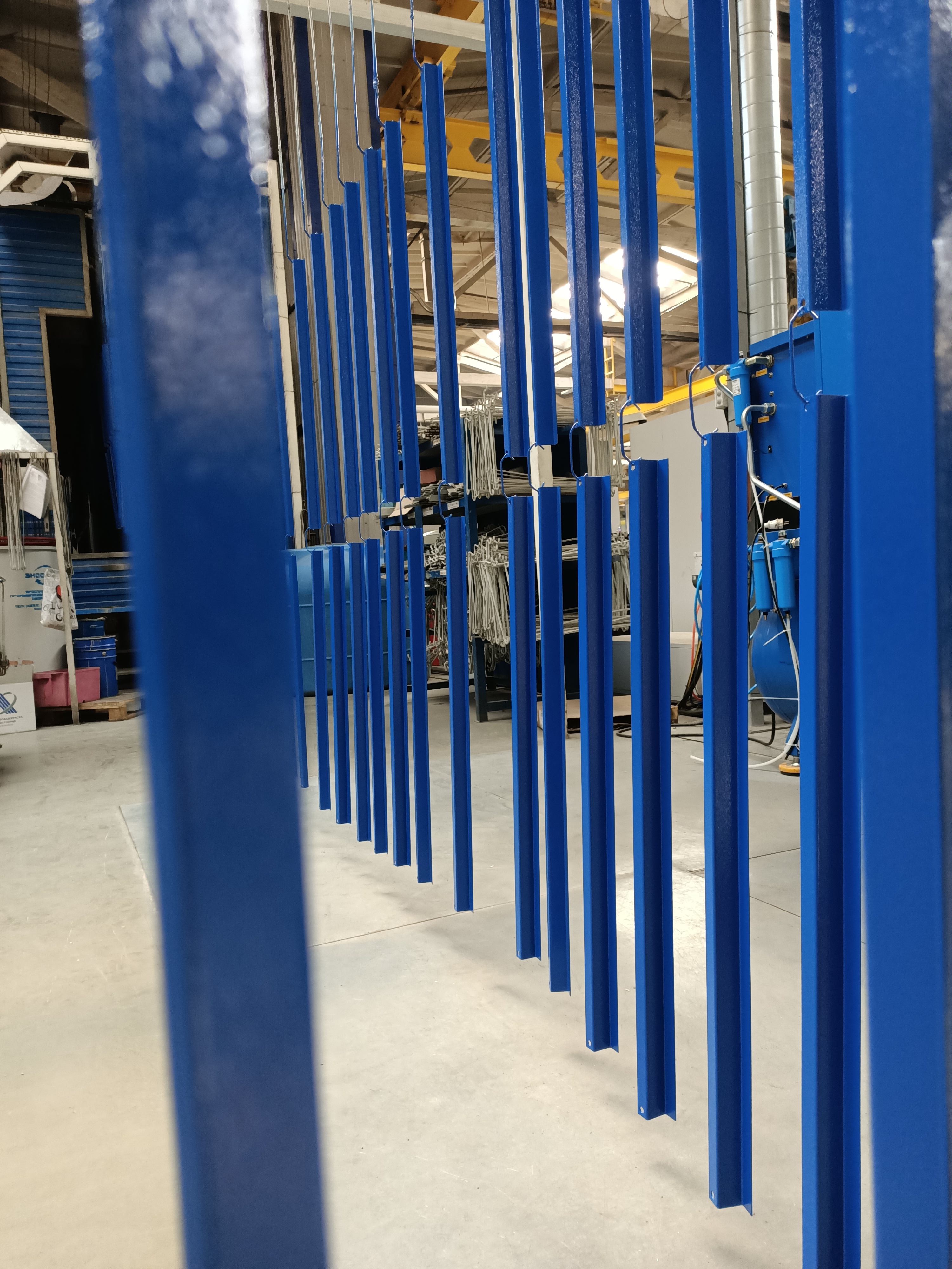 Нанесение полимерно-порошкового покрытия