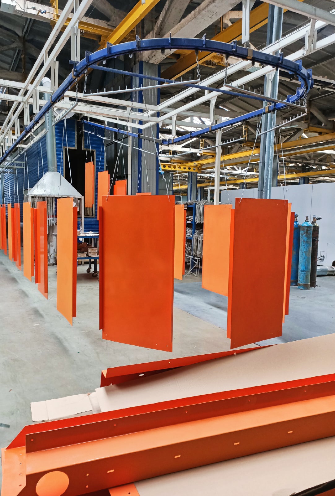 Нанесение полимерно-порошкового покрытия