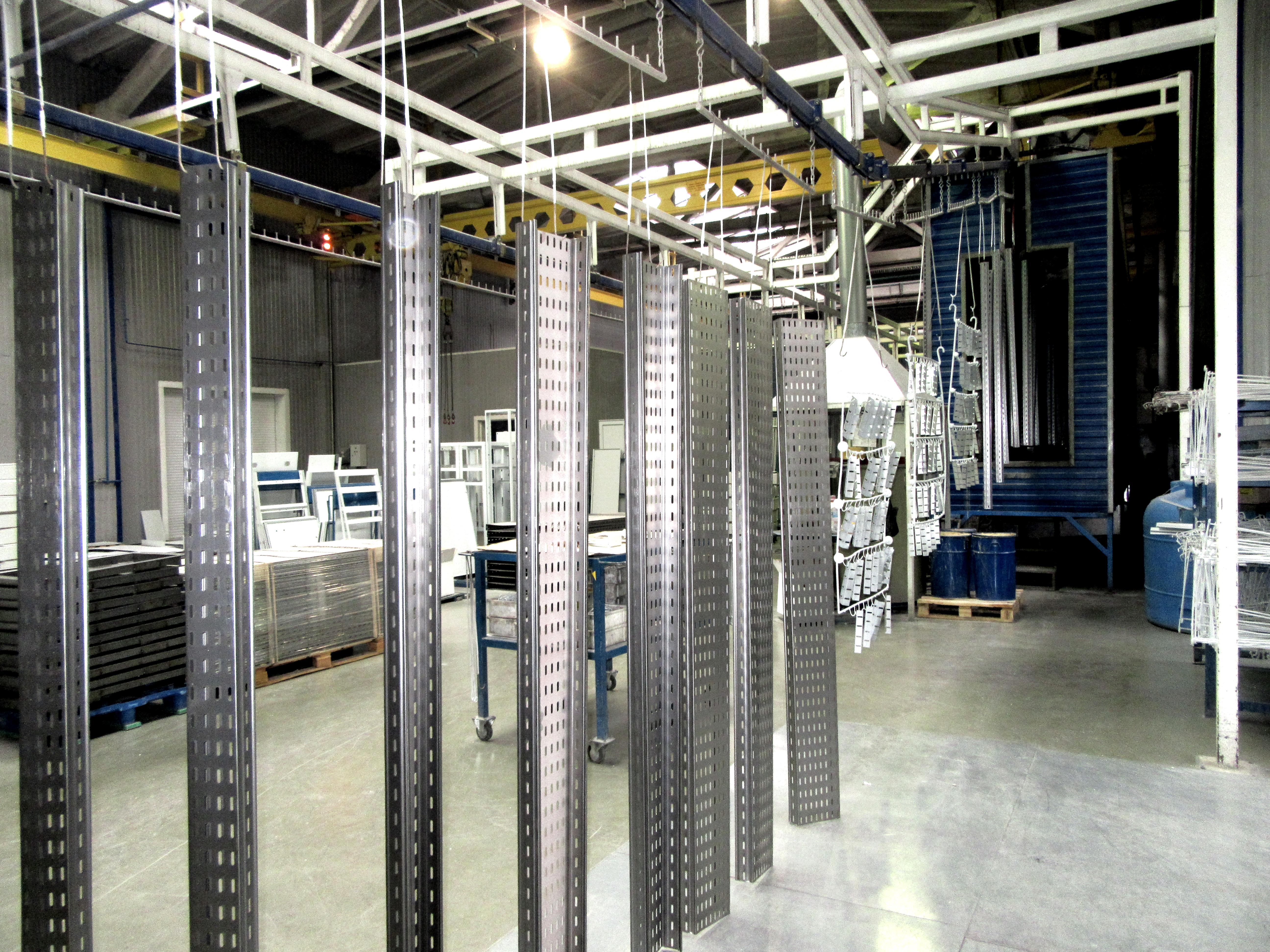 Нанесение полимерно-порошкового покрытия