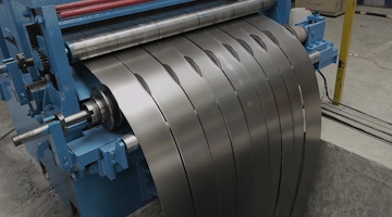 Продольно-поперечная резка металлических рулонов