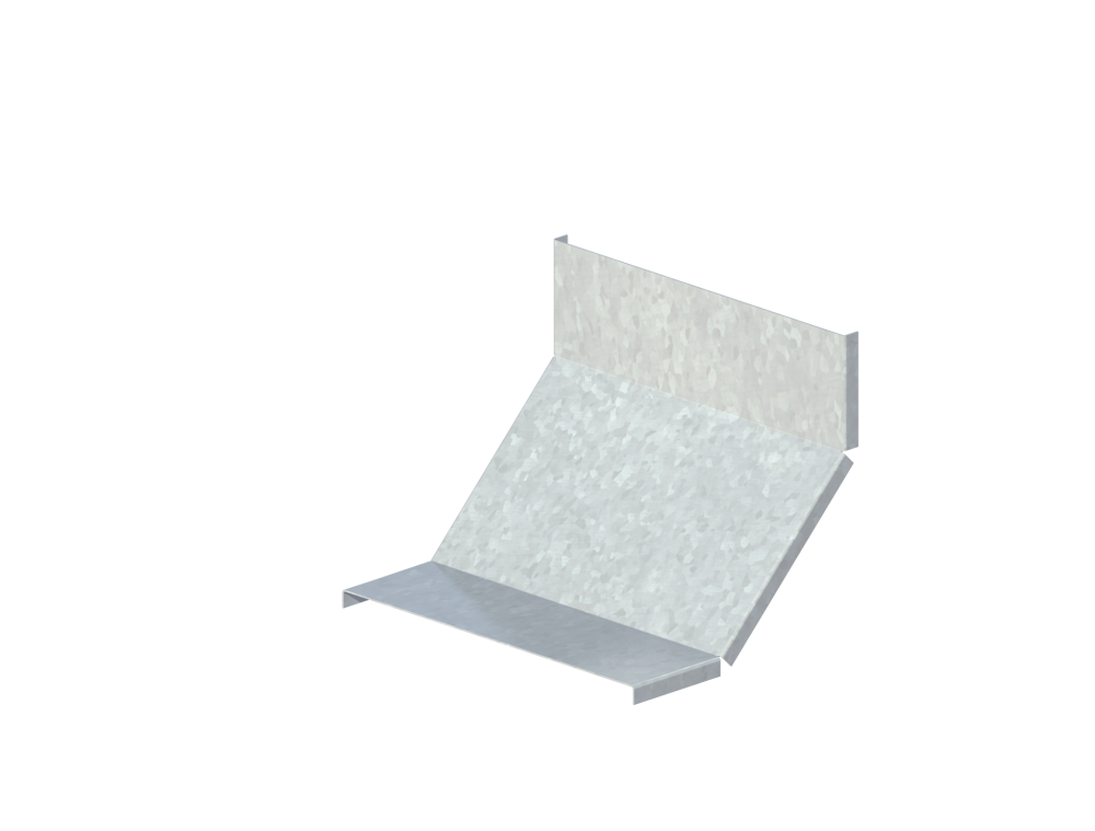 Крышка лотка монтажного углового 90 вверх ЛР90В.300.15.236.1,2.6