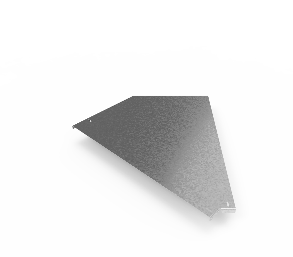 Крышка кабельроста углового с R=100 мм 45 горизонтальный РК145Г.900.20.100.2,5.1