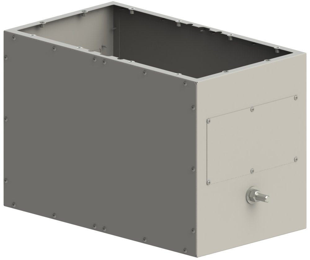 Кожух для секции присоединительной к шкафу ШМА 5.10.5000.61