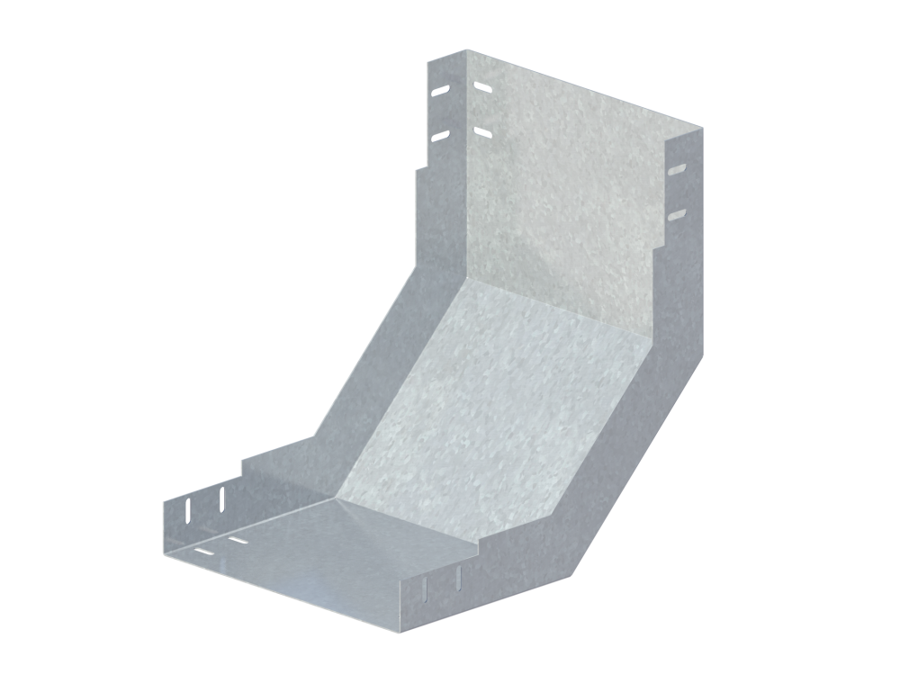 Лоток монтажный угловой 90 вверх ЛУ90В.300.150.474.1.6