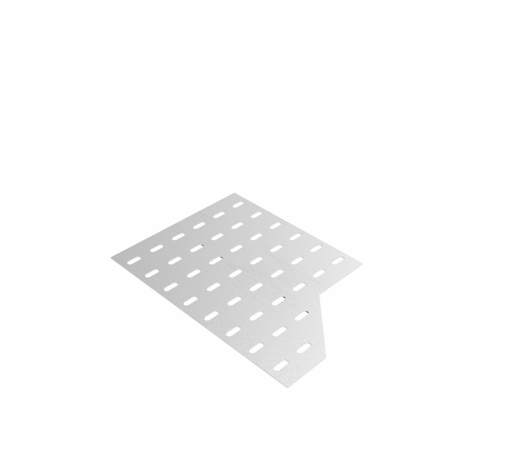 Дно кабельроста углового с R=100 мм редукторный правый РД1РП.400.0.100.2.2