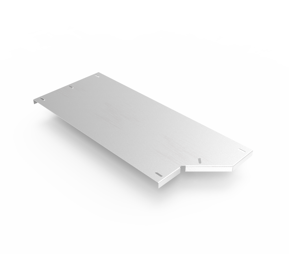 Крышка кабельроста углового с R=100 мм редукторный левый  РК1РЛ.700.20.100.2.2