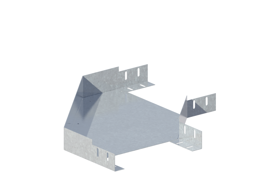 Лоток монтажный угловой 90 горизонтальный ЛУ90Г.300.200.528.1,2.6