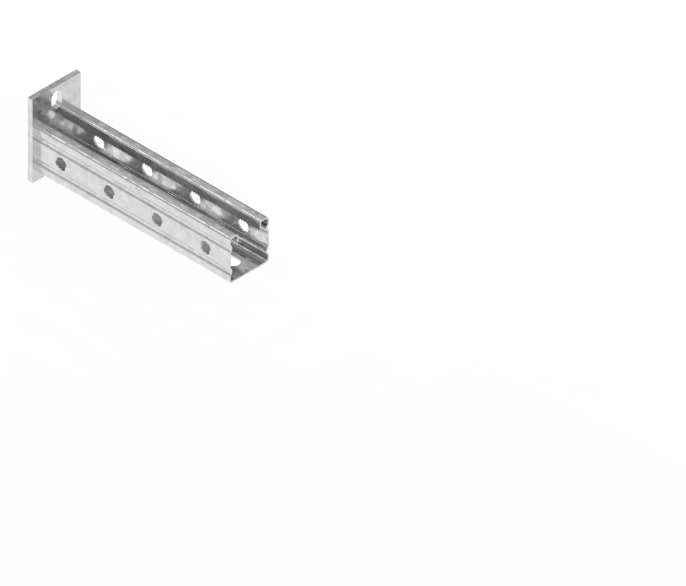 Консоль страт легкая БКСЛ.41.41.100.3.1