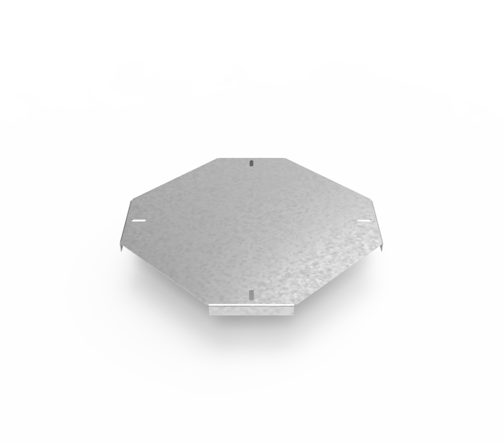 Крышка кабельроста углового с R=100 мм крестообразный горизонтальный РК1КГ.200.20.100.3.1