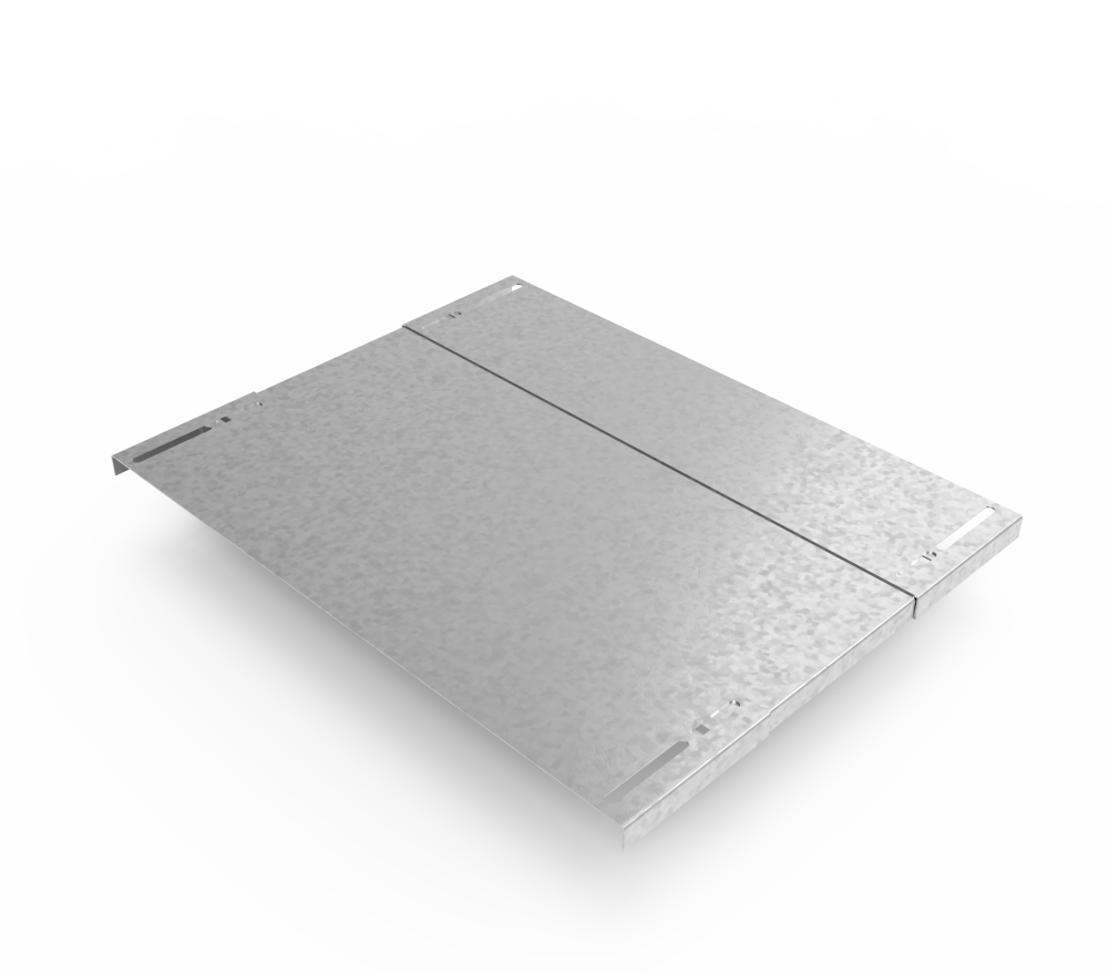 Крышка кабельроста углового с R=100 мм шарнирный  РК1Ш.700.20.100.2.1