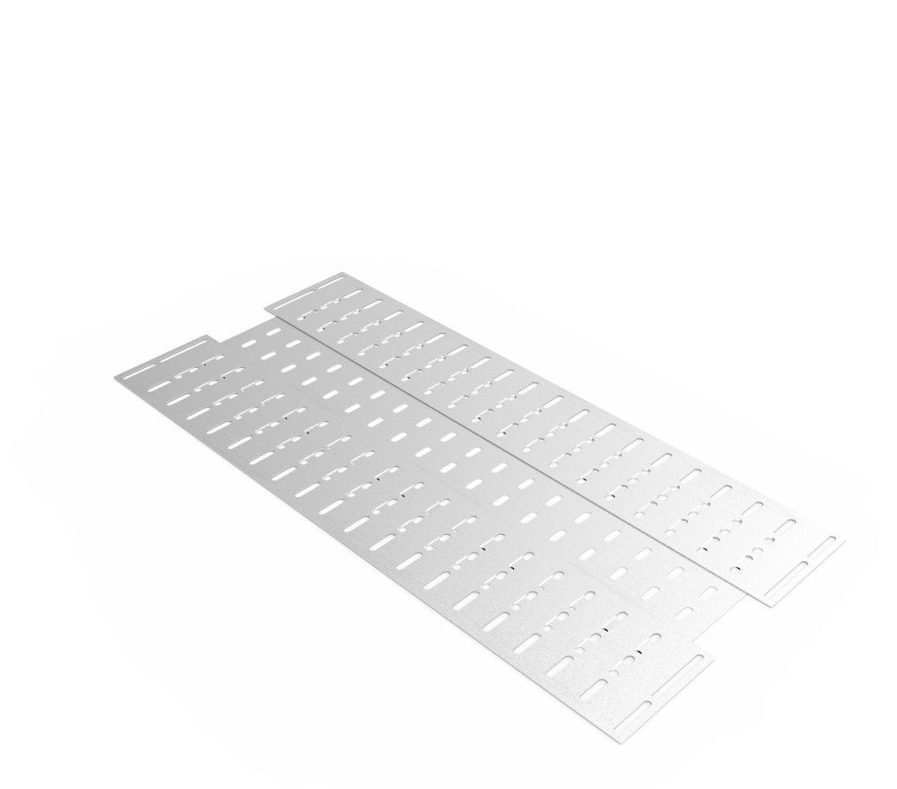 Дно кабельроста углового с R=100 мм шарнирный  РД1Ш.1000.0.100.2.2