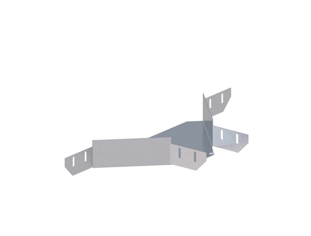 Лоток монтажный угловой ответвительный ЛУОГ.150.65.603.1,5.1