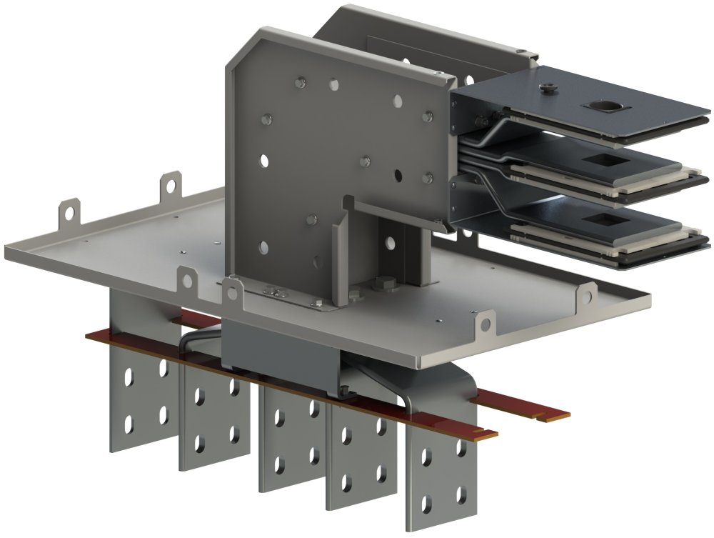 Секция присоединительная к шкафу угловая горизонтальная ШМА 5.10.5000.52