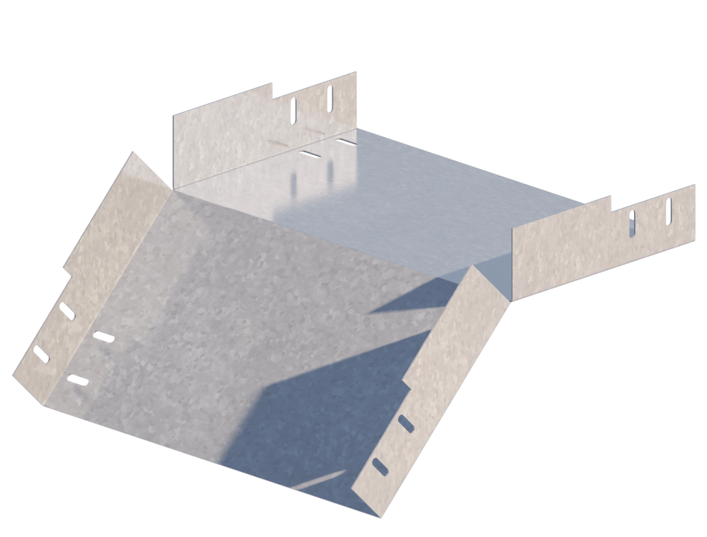 Лоток монтажный угловой 45 вниз ЛУ45Н.600.80.362.1.4