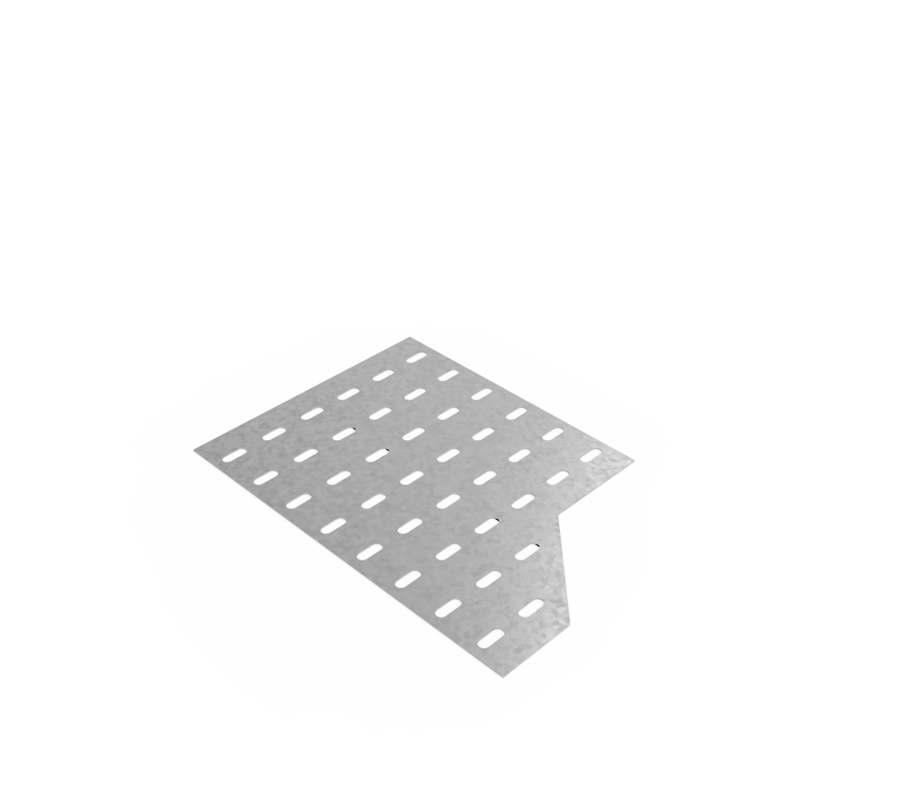 Дно кабельроста углового с R=100 мм редукторный правый РД1РП.400.0.100.1,5.1