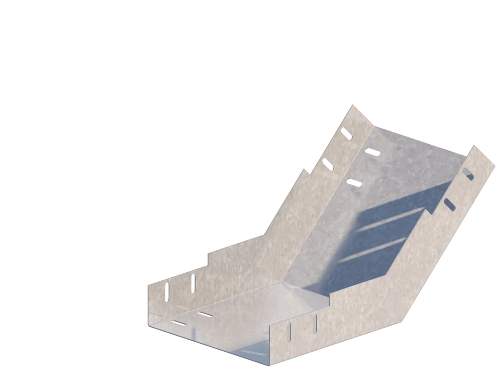 Лоток монтажный угловой 45 вверх ЛУ45В.200.200.473.1,2.6
