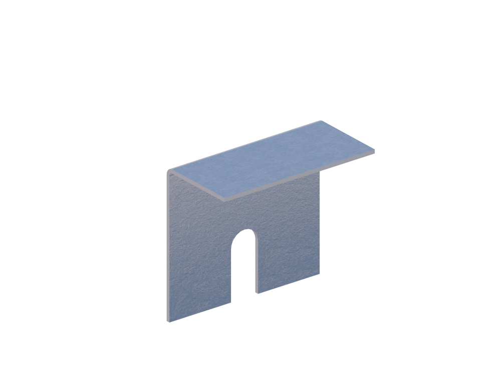 Скоба крышки НЛ-СКц УТ1,5 (h=70 мм, s=1,5 мм)