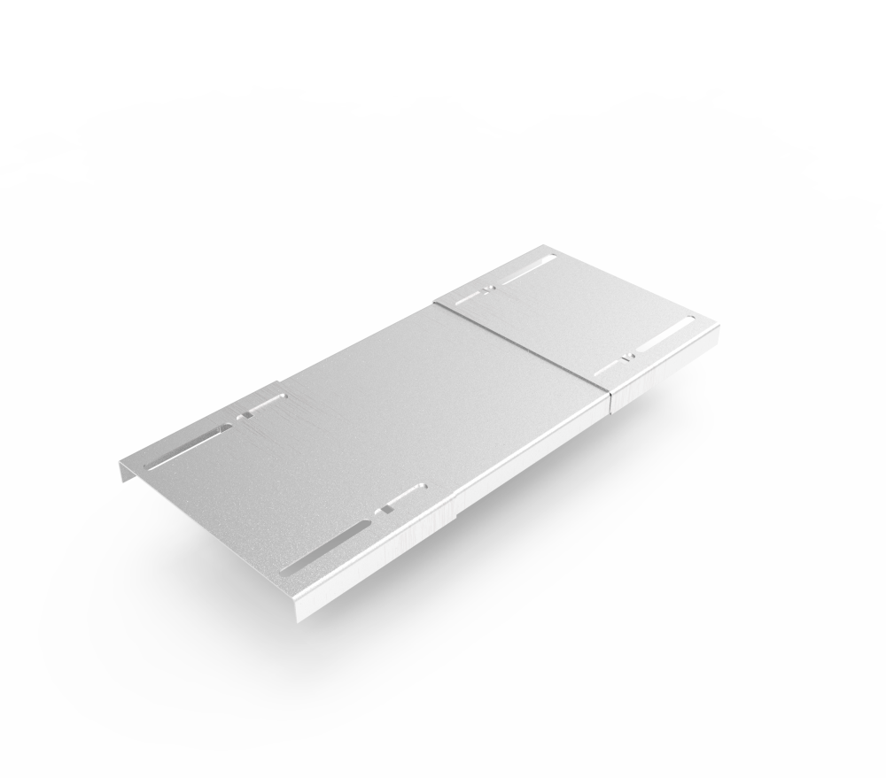 Крышка кабельроста углового с R=100 мм шарнирный  РК1Ш.300.20.100.2.2