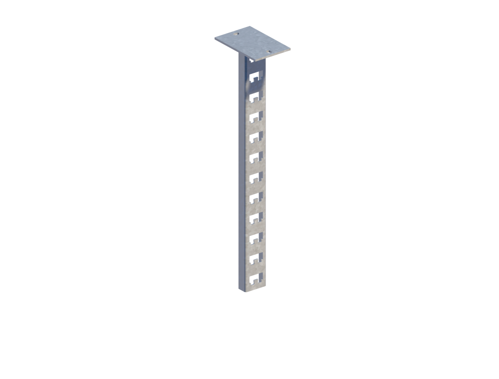 Стойка кабельная потолочная К1151Пц УТ2,5 (s=2,0 мм, s1=2,0 мм)