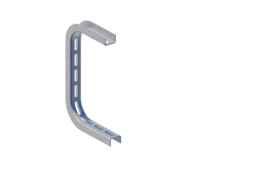 Кронштейн потолочный КП100 У2 Полимерно-порошковая окраска