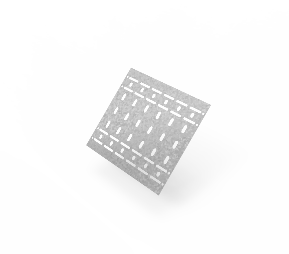 Дно кабельроста углового с R=100 мм 90 вниз РД190Н.500.0.100.2,5.1