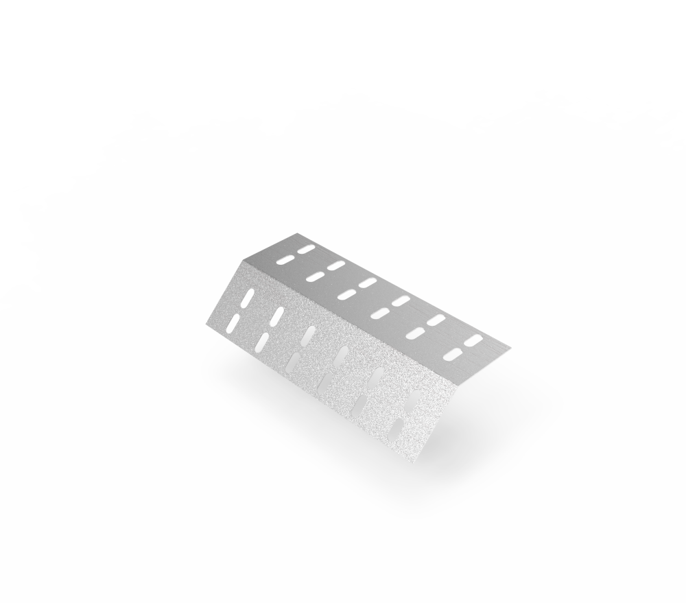 Дно кабельроста углового с R=100 мм 45 вниз РД145Н.400.0.100.1,5.2