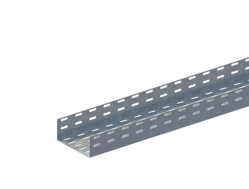 Лоток монтажный прямой перфорированный ЛПП.150.65.2000.0,5.6