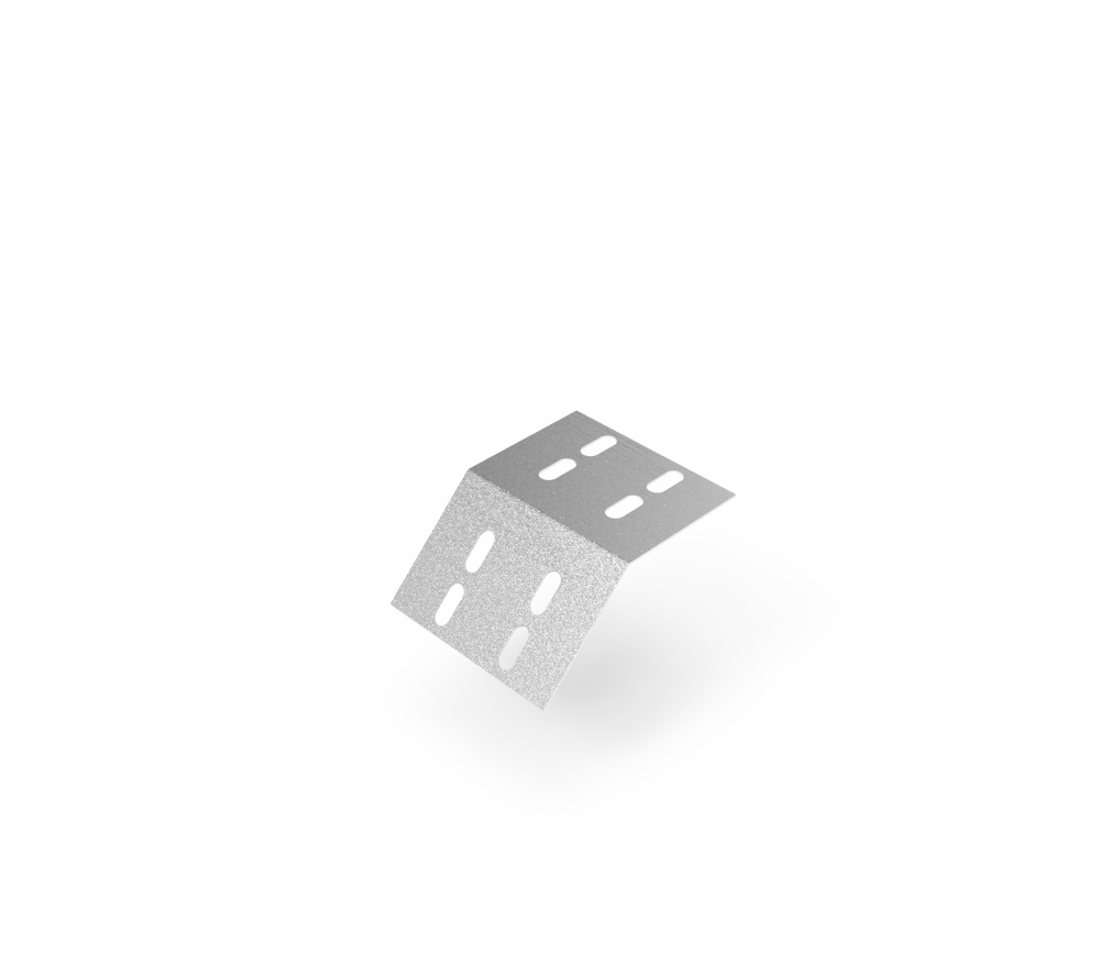 Дно кабельроста углового с R=100 мм 45 вниз РД145Н.200.0.100.1,5.2