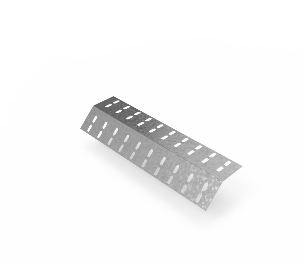 Дно кабельроста углового с R=100 мм 45 вниз РД145Н.700.0.100.1,5.1