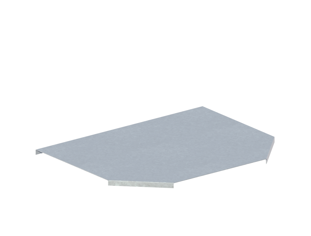 Крышка лотка монтажного углового тройникового горизонтального ЛРТГ.300.15.553.1,2.6