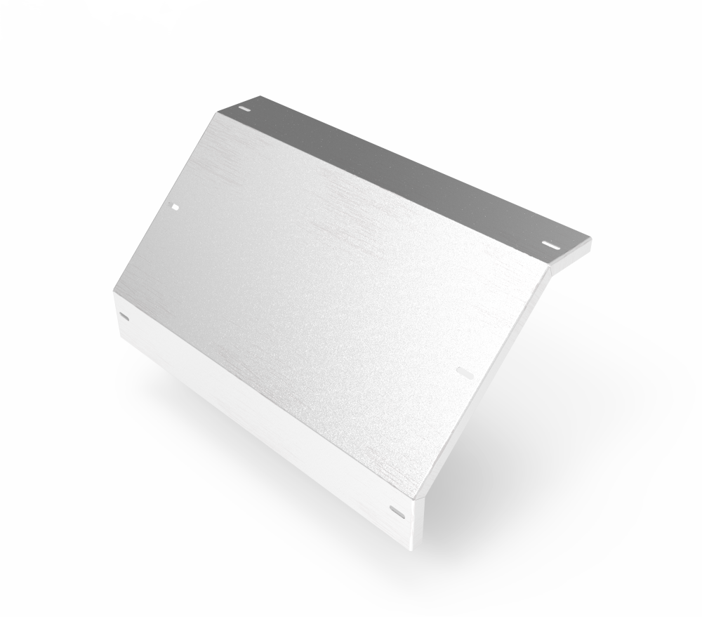 Крышка кабельроста углового с R=100 мм 90 вниз РК190Н.600.20.100.2.2