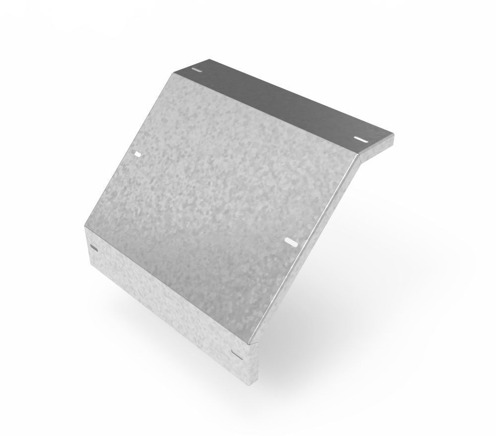 Крышка кабельроста углового с R=100 мм 90 вниз РК190Н.400.20.100.1,5.1