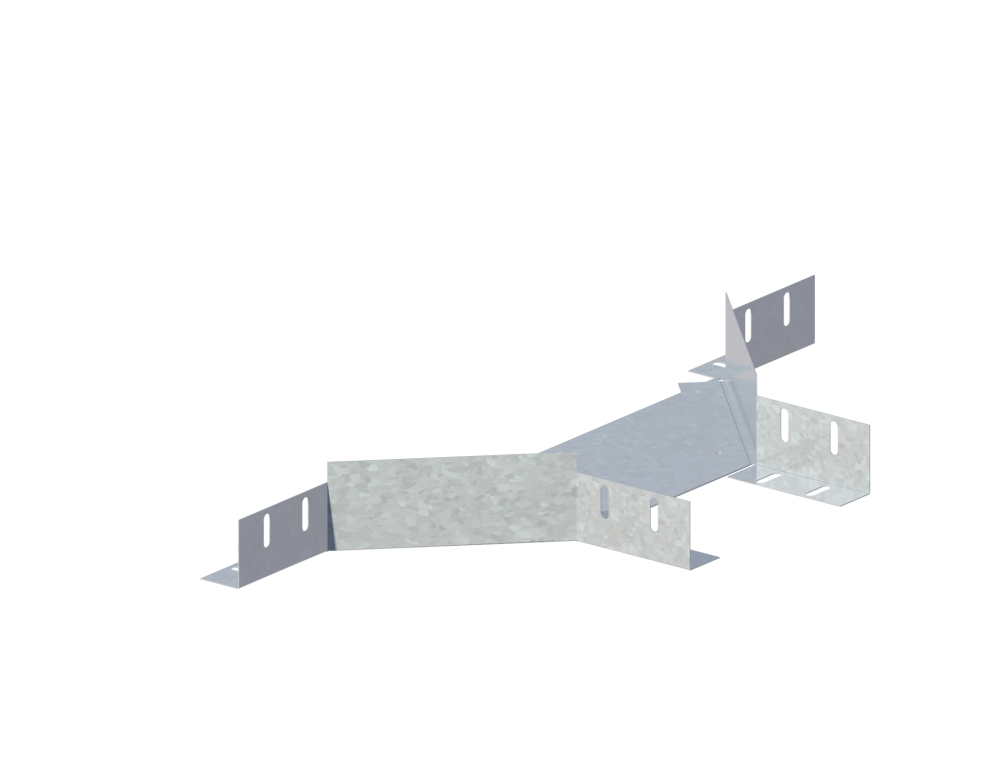 Лоток монтажный угловой ответвительный ЛУОГ.200.100.651.2.6