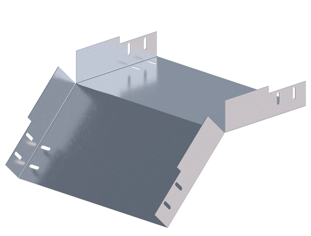 Лоток монтажный угловой 45 вниз ЛУ45Н.400.200.409.1,2.1