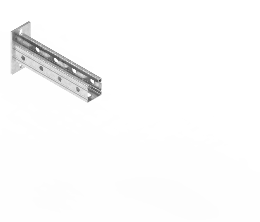 Консоль страт облегченная БКСО.41.41.100.2.1