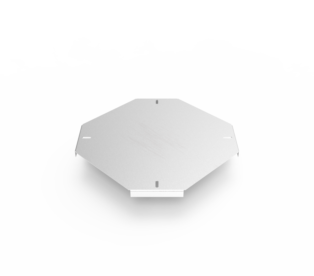 Крышка кабельроста углового с R=100 мм крестообразный горизонтальный РК1КГ.300.20.100.1,5.2