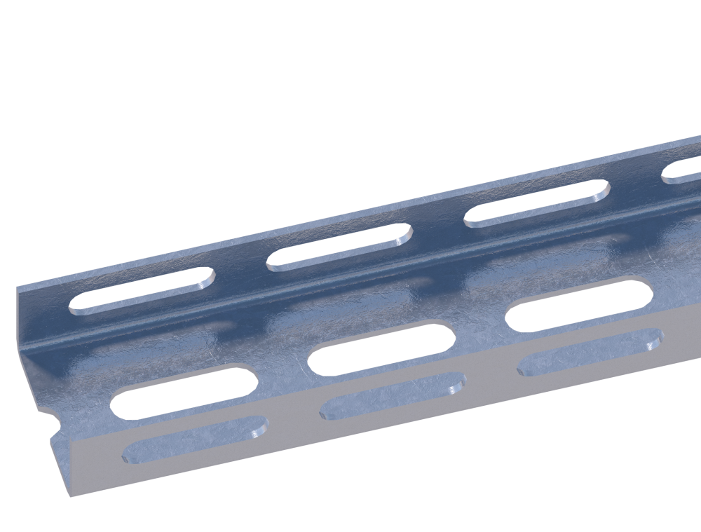 Монтажный профиль швеллер ГМШ1.30.60.2000.2.1