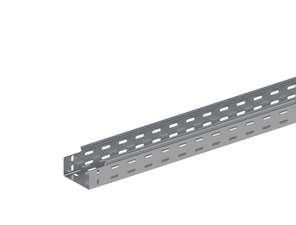 Лоток монтажный прямой перфорированный ЛППМ.100.50.2000.1.1