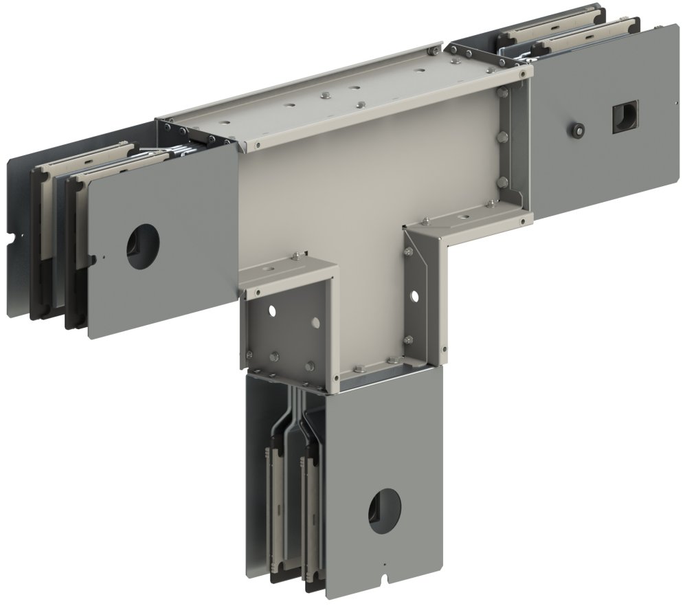 Секция тройниковая вертикальная ШМА 5.10.5000.40