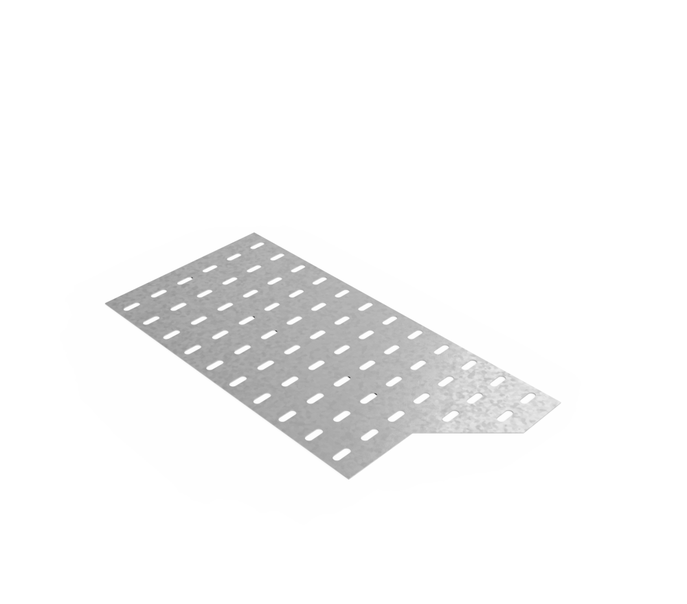 Дно кабельроста углового с R=100 мм редукторный левый  РД1РЛ.600.0.100.2,5.1