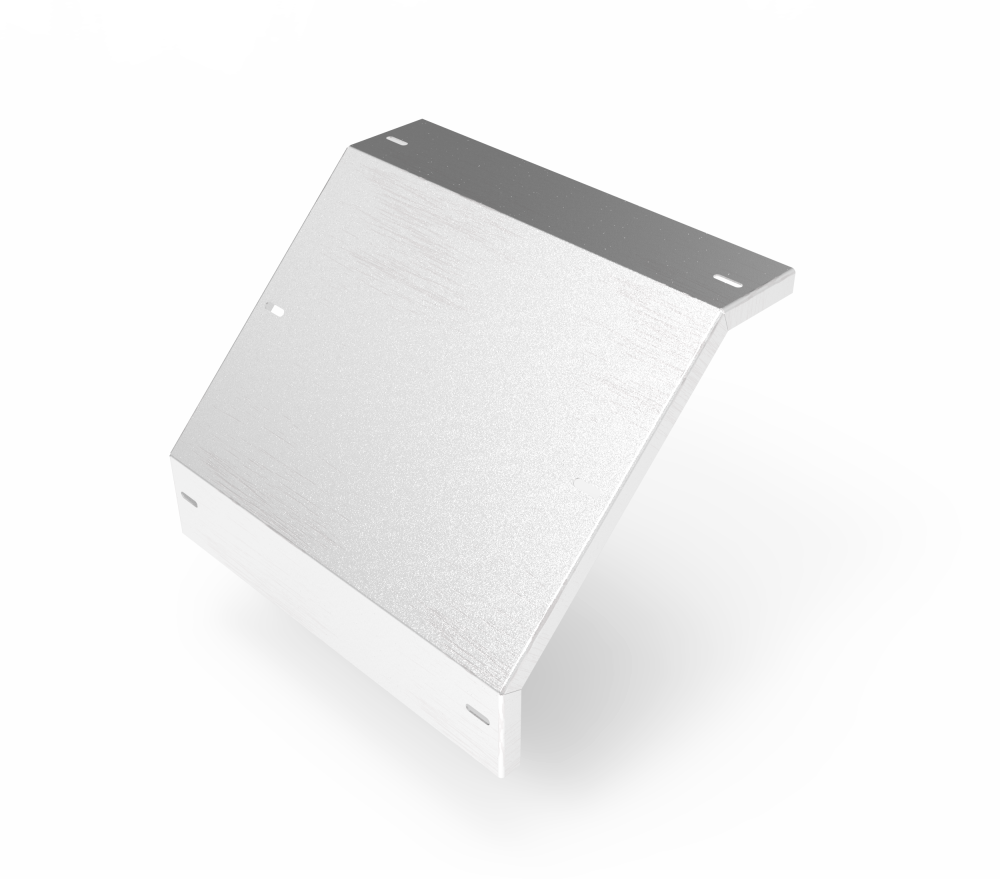 Крышка кабельроста углового с R=100 мм 90 вниз РК190Н.500.20.100.1,5.2