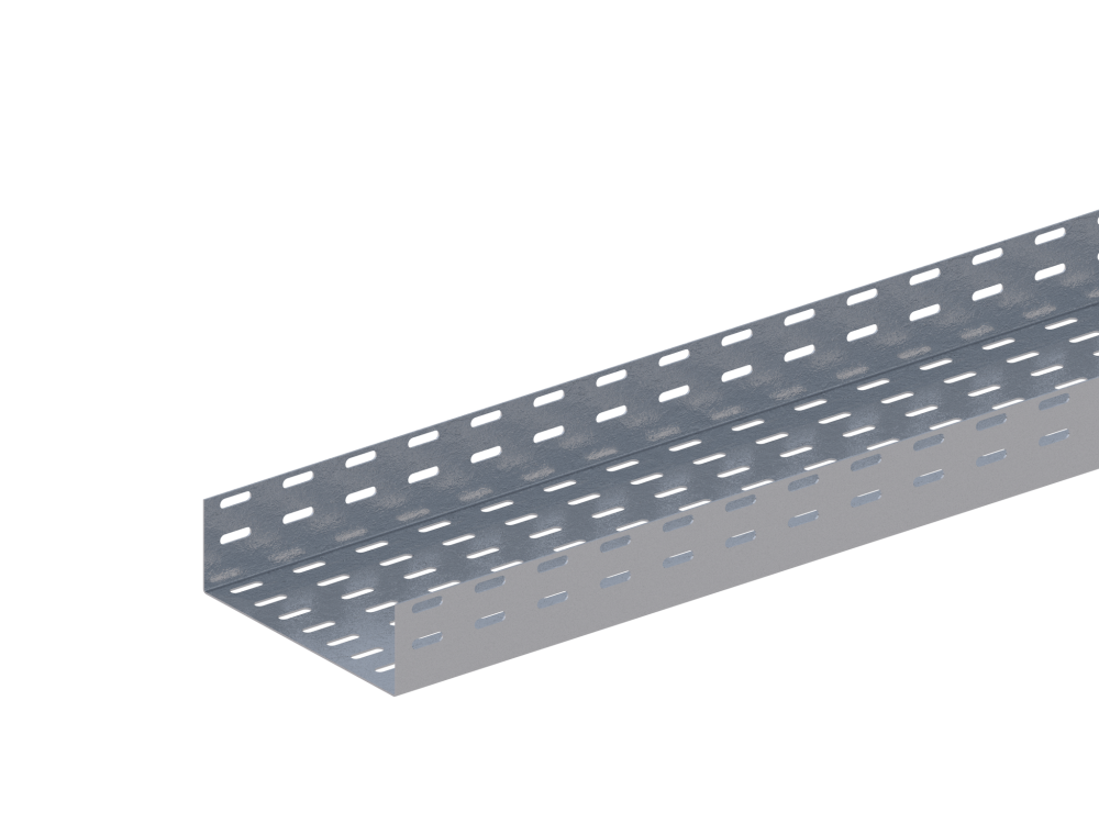 Лоток монтажный прямой перфорированный ЛПП.200.150.2000.1,2.1