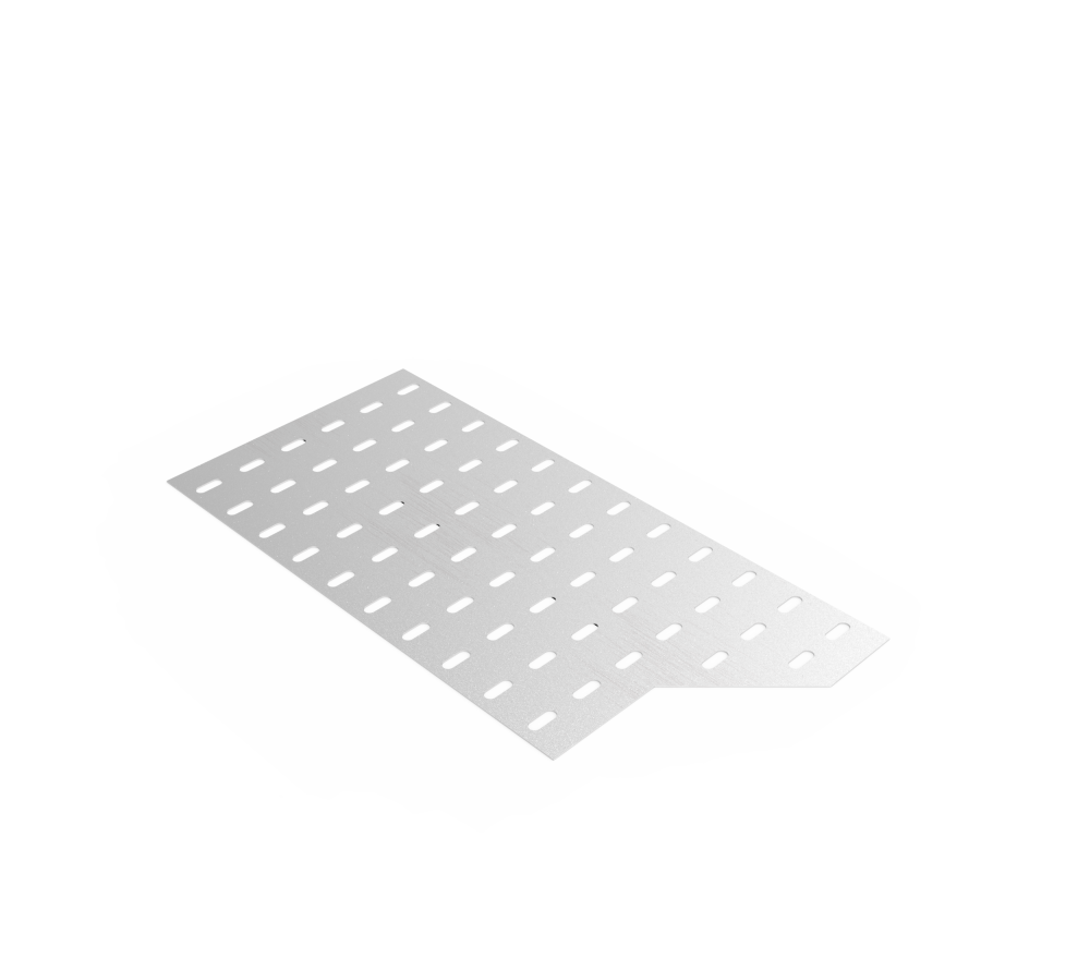 Дно кабельроста углового с R=100 мм редукторный левый  РД1РЛ.600.0.100.2.2