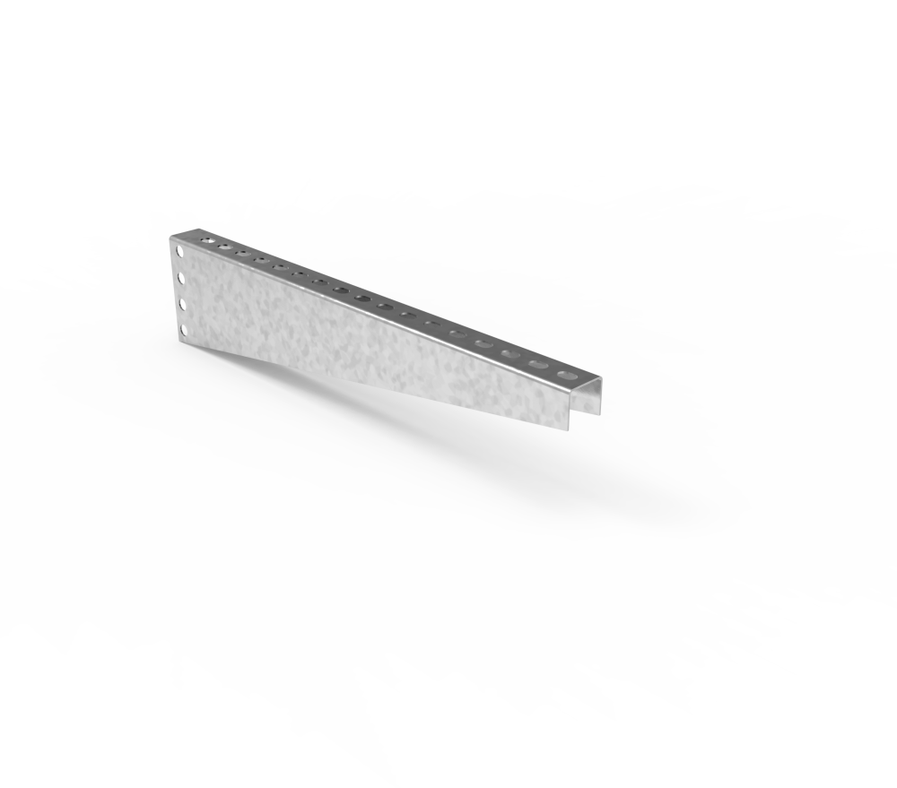 Консоль гнутая БКГУ.34.100.500.3.1