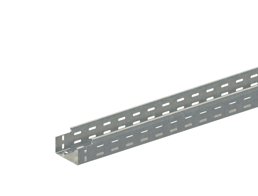 Лоток монтажный прямой перфорированный ЛППМ.100.65.3000.1,2.2